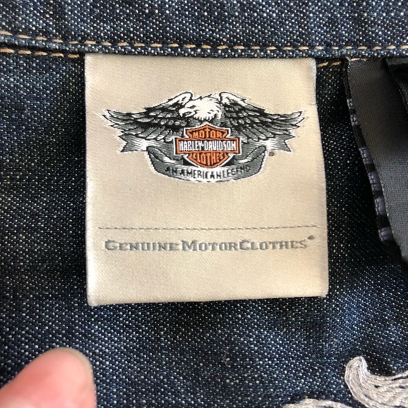 Harley Davidson button down - Picture 6 of 7